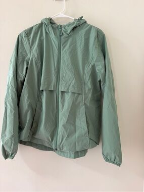 Gerry Weber Mint Green Hooded Bomber Jacket